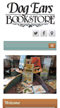 Mobile Screenshot of dogearsbookstore.org
